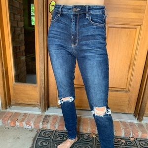 American Eagle High Waisted Super Skinny Jeans